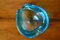 Blue Piriform Murano Glass Ashtray 3