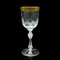 Art Deco Gilt Wine Glasses, France, 1920s, Set of 4 8