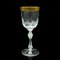 Art Deco Gilt Wine Glasses, France, 1920s, Set of 4, Image 8