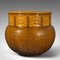 Großer antiker edwardianischer Pflanzer aus Keramik, England 3