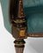 Viktorianisches Sofa aus ebonisiertem & vergoldetem Bronze-Samt, 1860er 10