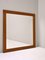 Square Teak Mirror, 1950s, Image 2