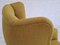 Scandinavian High-Back Armchair in Teak and Wool, 1970s 10