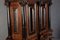 Mueble barroco Amsterdam Schapp, 5 columnas ebonizadas, relleno de almohadas, capítulos tallados - Puertas - Cornisa, compartimento secreto, 1880, Imagen 36