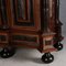 Baroque Cabinet Amsterdam Schapp, 5 Ebonized Columns, Pillow Fillings, Carved Chapters - Doors - Cornice, Secret Compartment, on High Feet, 1880 54