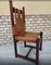 Hungarian Safari Style Chair in Leather, Image 2
