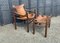 Vintage Hungarian Safari Chair and Ottoman by Arne Norell, 1970, Set of 2 10