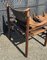 Vintage Hungarian Safari Chair and Ottoman by Arne Norell, 1970, Set of 2, Image 2