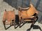 Vintage Hungarian Safari Chair and Ottoman by Arne Norell, 1970, Set of 2, Image 3
