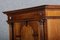 Kleiner barocker Schrank aus Nussholz mit Schubladen, 1700er 23