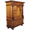 Small Baroque Walnut Cabinet with Drawers, 1700s, Image 2