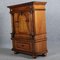 Small Baroque Walnut Cabinet with Drawers, 1700s 40