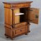 Small Baroque Walnut Cabinet with Drawers, 1700s, Image 25