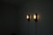 Dänische Moderne Wandlampe aus Palisander & Glas von Lyfa, 2er Set 10