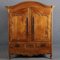 Ancient French Baroque Cabinet Around 1760 Cherry Tree Large Iron Fittings, Church Tree, Carvings, Inserting and Band Performances 55