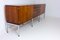 Long Belgian Sideboard in Rosewood and Chrome, 1960s, Image 5