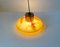 Danish Marble, Opaline Glass and Copper Pendant Lamp from Lyfa, 1940s 5