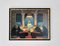 German Framed the Last Supper Christian Print by Josef Muller, 1930s 1