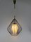 Mid-Century String Ceiling Lamp in Glass and Brass, 1950s 6