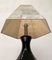 German Glass and Faux Cork Floor or Table Lamp by Ingo Maurer for M Design, 1960s 7