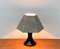 German Glass and Faux Cork Floor or Table Lamp by Ingo Maurer for M Design, 1960s 19