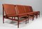 Teak Lounge Chairs by Kai Lyngfeldt Larsen, 1960s, Set of 4 3