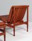 Teak Lounge Chairs by Kai Lyngfeldt Larsen, 1960s, Set of 4 9