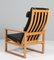 2254 Oak Sled Chair attributed to Børge Mogensen for Fredericia, Denmark, 1956, Image 6