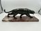 Art Deco Panther Sculpture by S. Melani, 1930 12