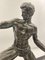 Large French Art Deco Sculpture Bender in Bronze by J. De Roncourt, 1930, Image 6