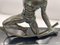 Escultura dobladora francesa Art Déco grande de bronce de J. De Roncourt, 1930, Imagen 8