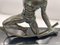 Large French Art Deco Sculpture Bender in Bronze by J. De Roncourt, 1930, Image 8