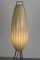 Lámpara de pie Cocoon Mid-Century con tres patas, años 50, Imagen 16