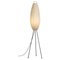 Mid-Century Cocoon Shaped Three-Legged Floor Lamp, 1950s, Image 1