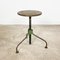 Industrial Green 3 Legged Factory Swivel Stool 4