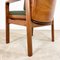 Vintage Green Leather and Mahogany Plywood Conference Chairs, Set of 10 9