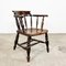Elm Wooden Smokers Bow Windsor Captain Chair, Image 1
