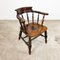 Elm Wooden Smokers Bow Windsor Captain Chair, Image 2