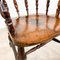 Elm Wooden Smokers Bow Windsor Captain Chair 8