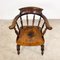Elm Wooden Smokers Bow Windsor Captain Chair 7