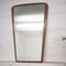 Vintage Teak Tapered Wall Mirror, 1960s 6