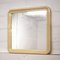 Vintage Cream Plastic Wall Mirror, 1970s 2