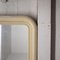 Vintage Cream Plastic Wall Mirror attributed to Crayonne, 1970s 6