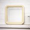 Vintage Cream Plastic Wall Mirror attributed to Crayonne, 1970s, Image 2