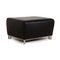 Black Volare Leather Stool from Koinor 1
