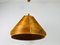 Mid-Century Wooden Pendant Lamp by Hans-Agne Jakobsson, Sweden, 1960s 3