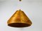 Mid-Century Wooden Pendant Lamp by Hans-Agne Jakobsson, Sweden, 1960s, Image 4