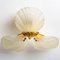 Large Barovier Flush Mount with 3 Milkglass Shells, Italy, 1970s 8