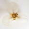 Large Barovier Flush Mount with 3 Milkglass Shells, Italy, 1970s 15