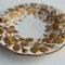 German White and Gold Gilted Porcelain Plate from Meissen, 1950s 5